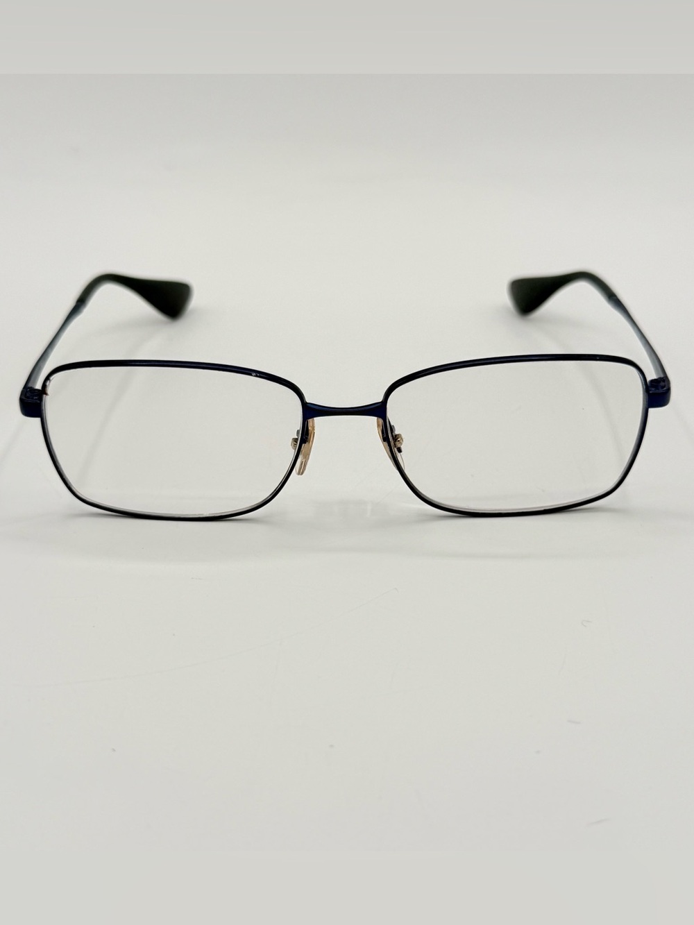 Ray-Ban RB6336M 2510 Blue Eyeglasses Frame 55-16-140 Metal Frame Only. READ